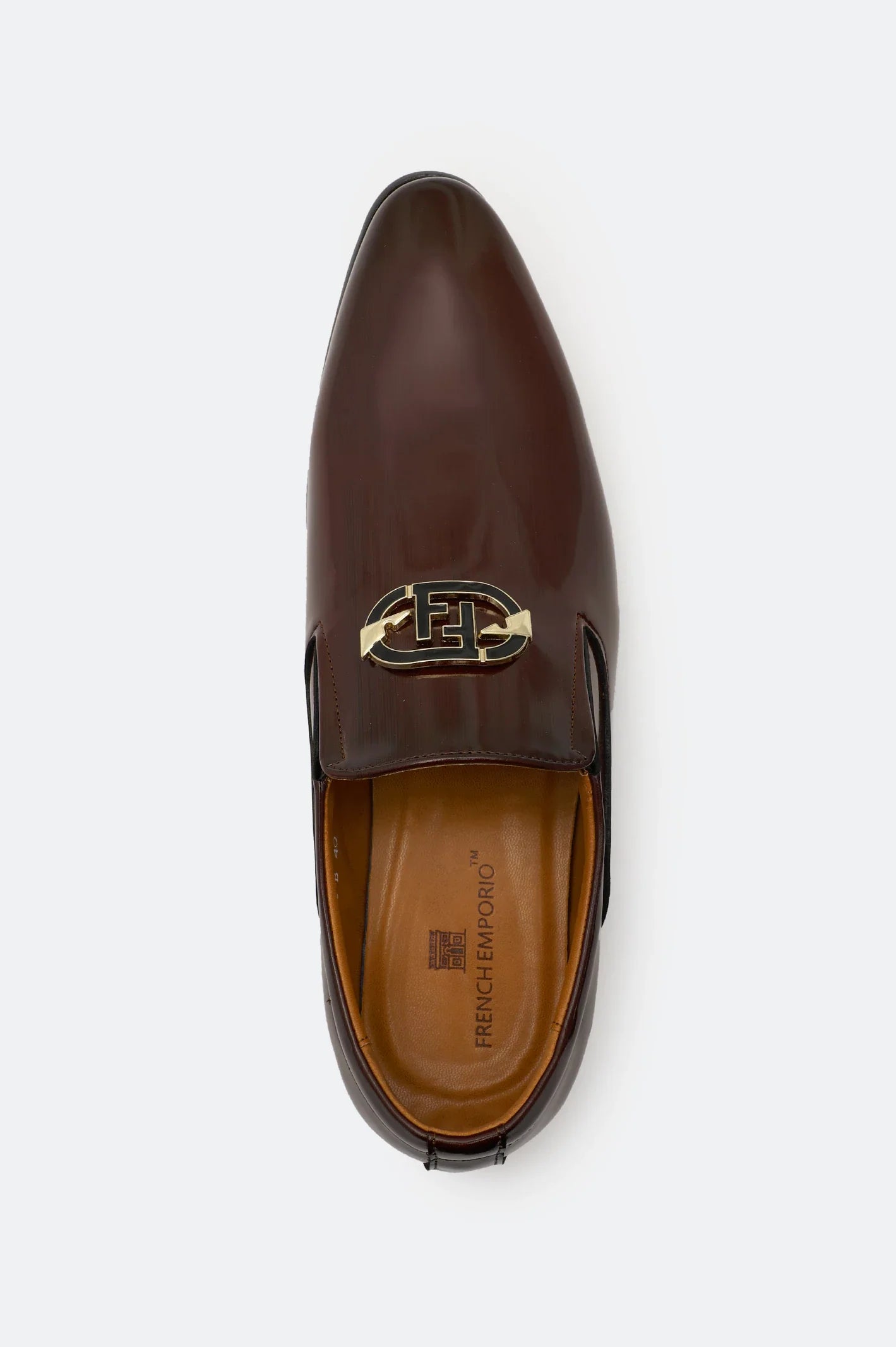 Brown Formal Mocassins Shoes Premium Shoes From French Emporio By Diners