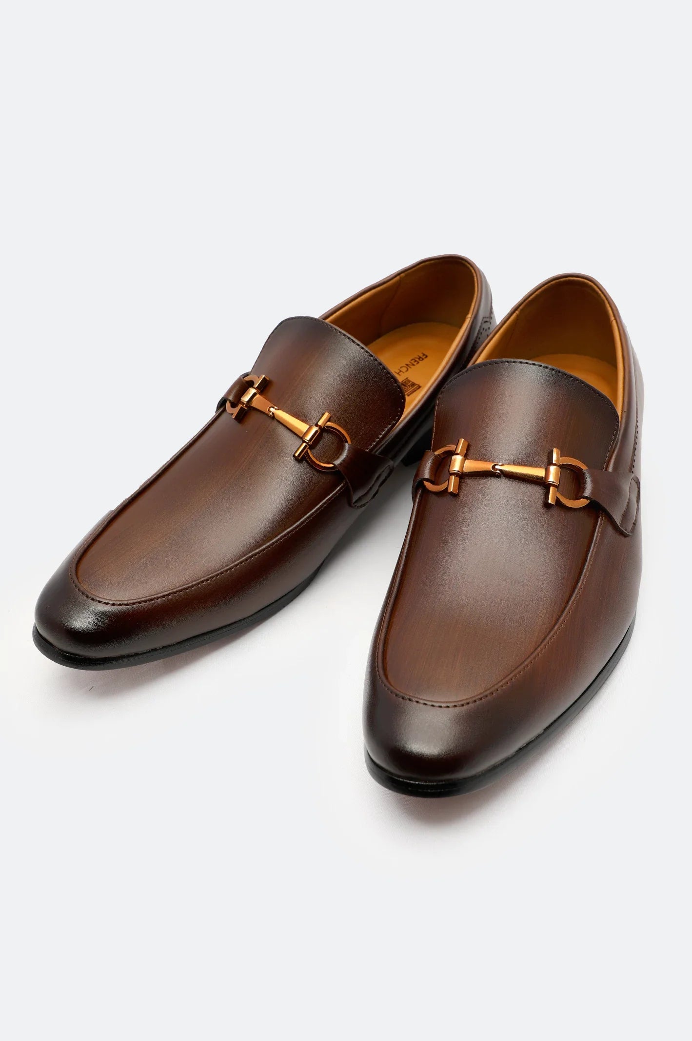 Brown Formal Mocassins Shoes Premium Shoes From French Emporio By Diners