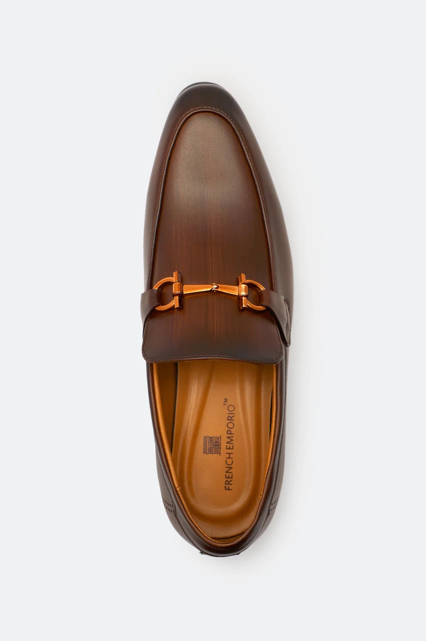 Brown Formal Mocassins Shoes Premium Shoes From French Emporio By Diners