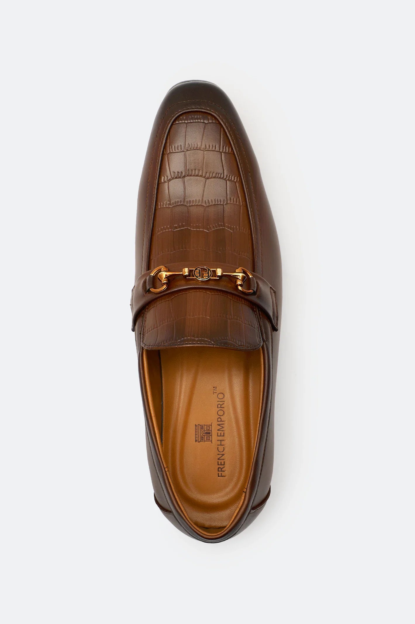 Brown Formal Mocassins Shoes Premium Shoes From French Emporio By Diners