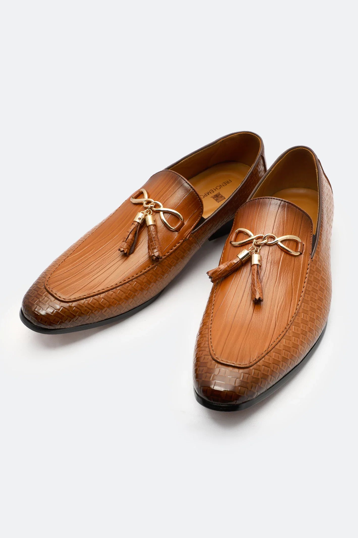 Brown Formal Mocassins Shoes Premium Shoes From French Emporio By Diners