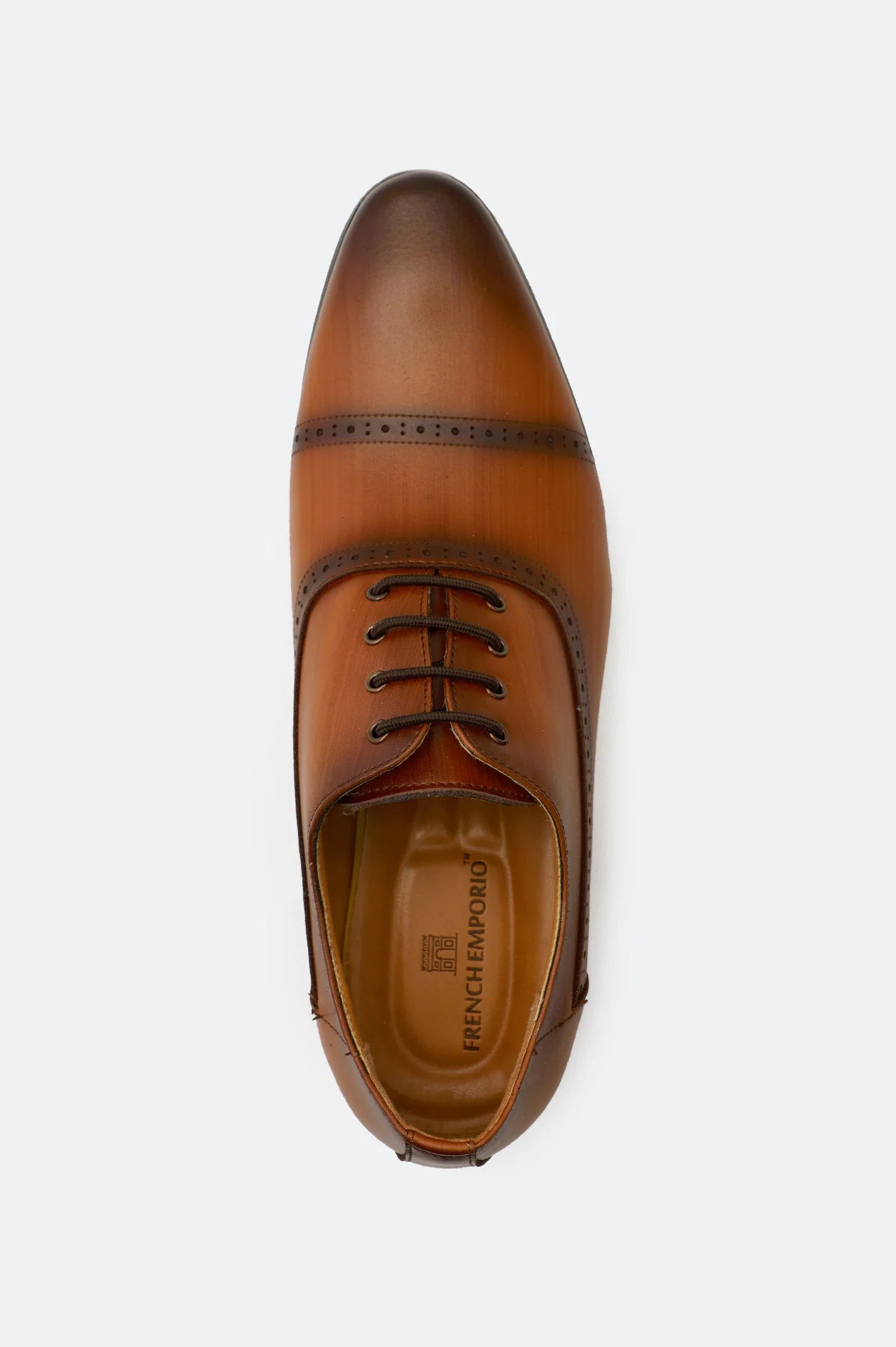 Tan Formal Shoes From French Emporio By Diners