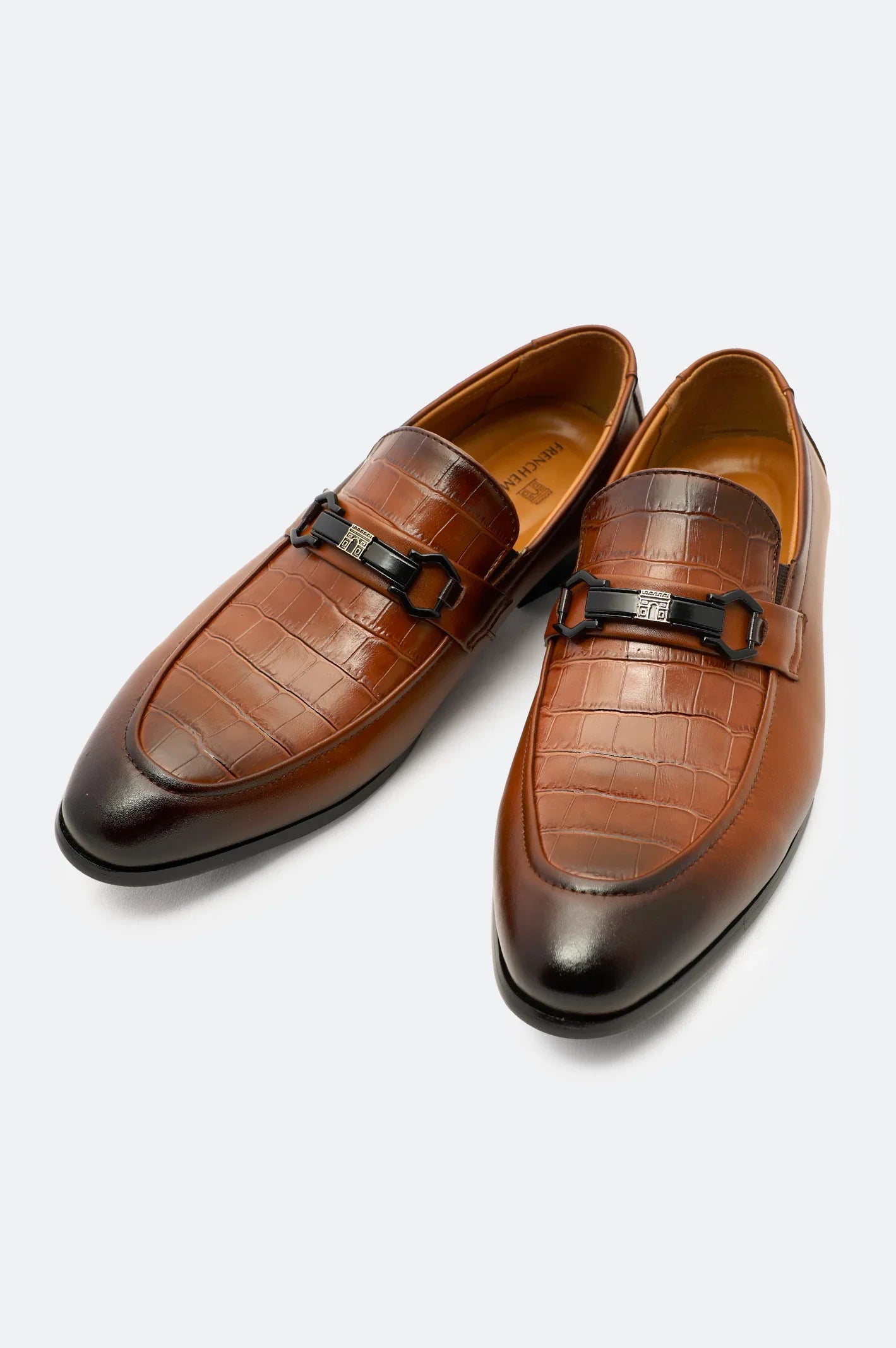 Brown Formal Shoes From French Emporio By Diners