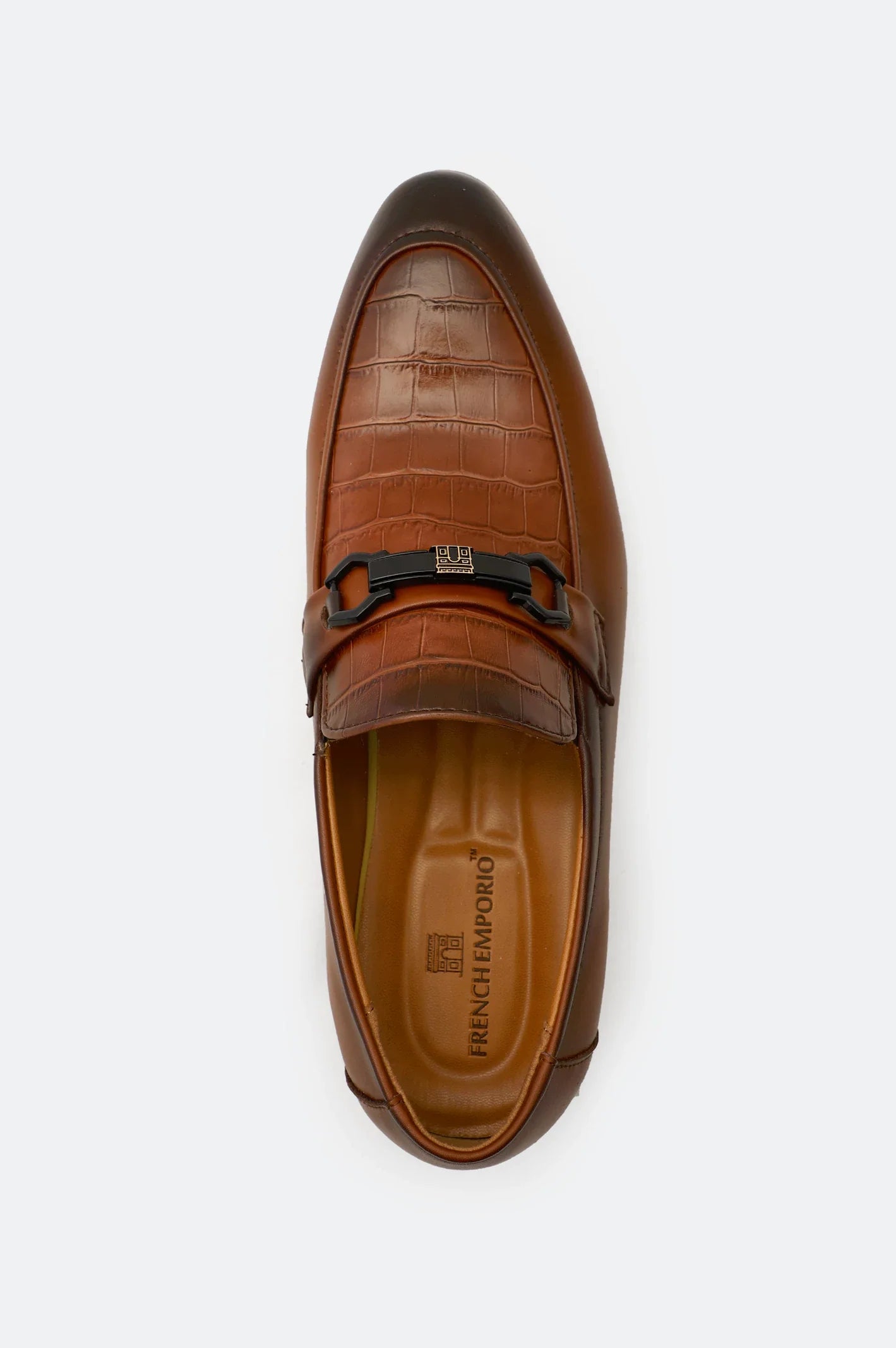 Brown Formal Shoes From French Emporio By Diners