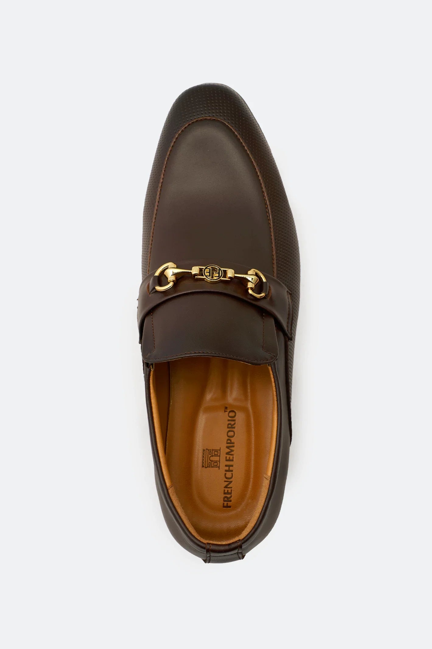 Coffee Formal Shoes From French Emporio By Diners