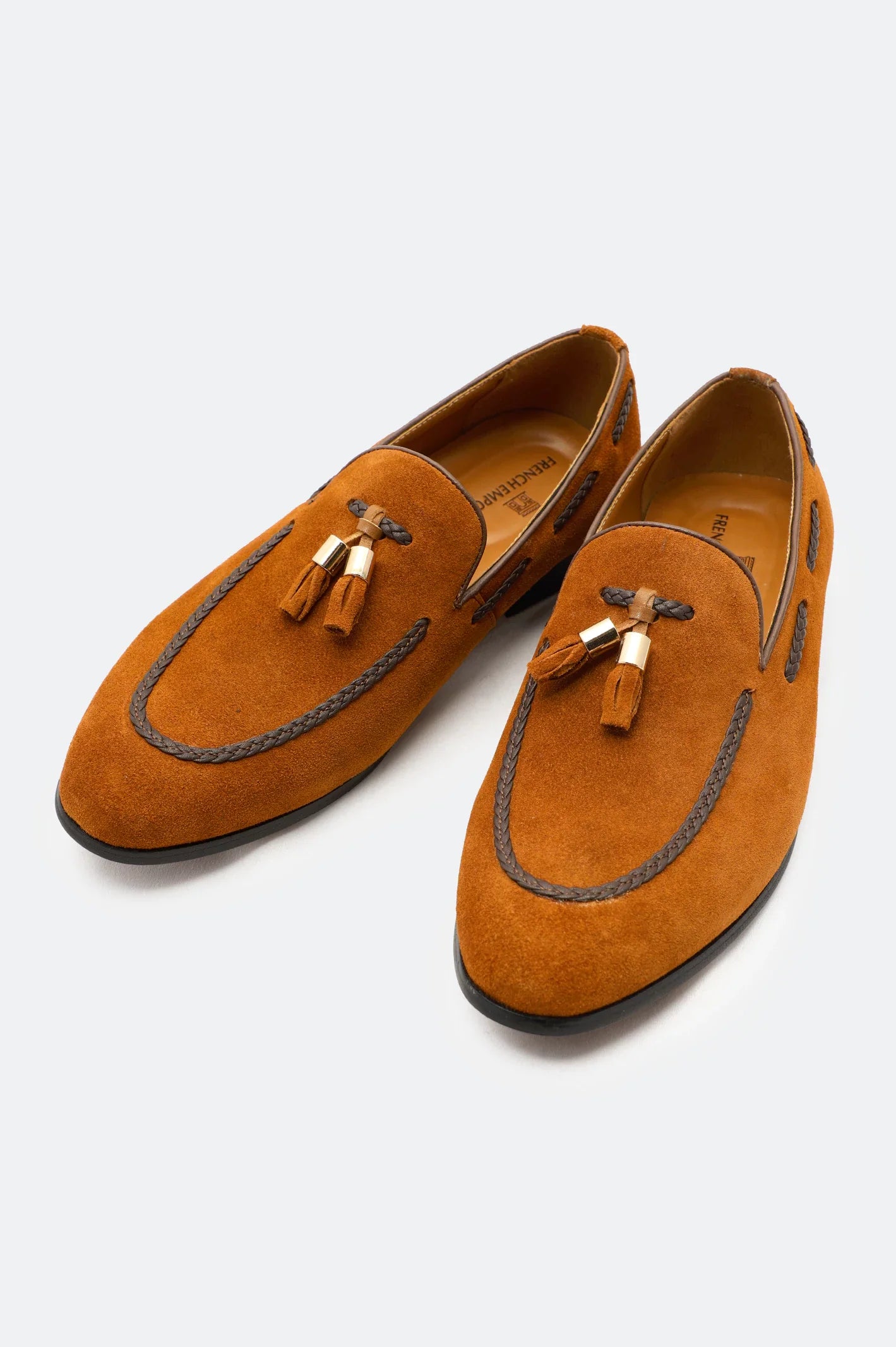 Tan Formal Shoes From French Emporio By Diners