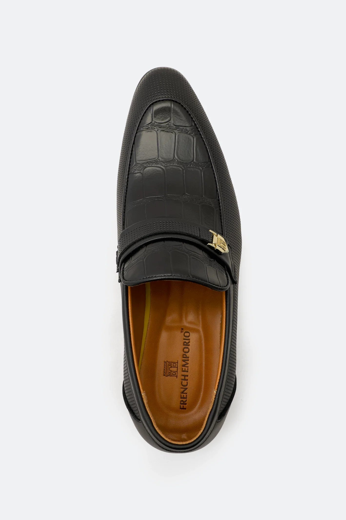 Black Formal Shoes From French Emporio By Diners