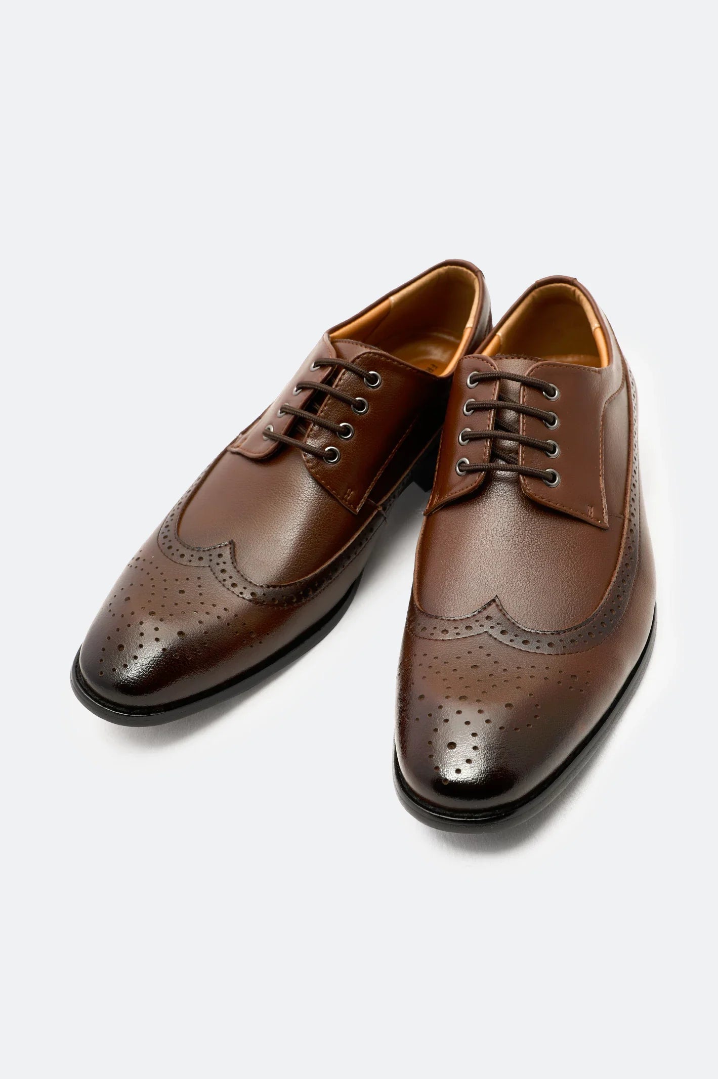 Brown Formal Shoes From French Emporio By Diners