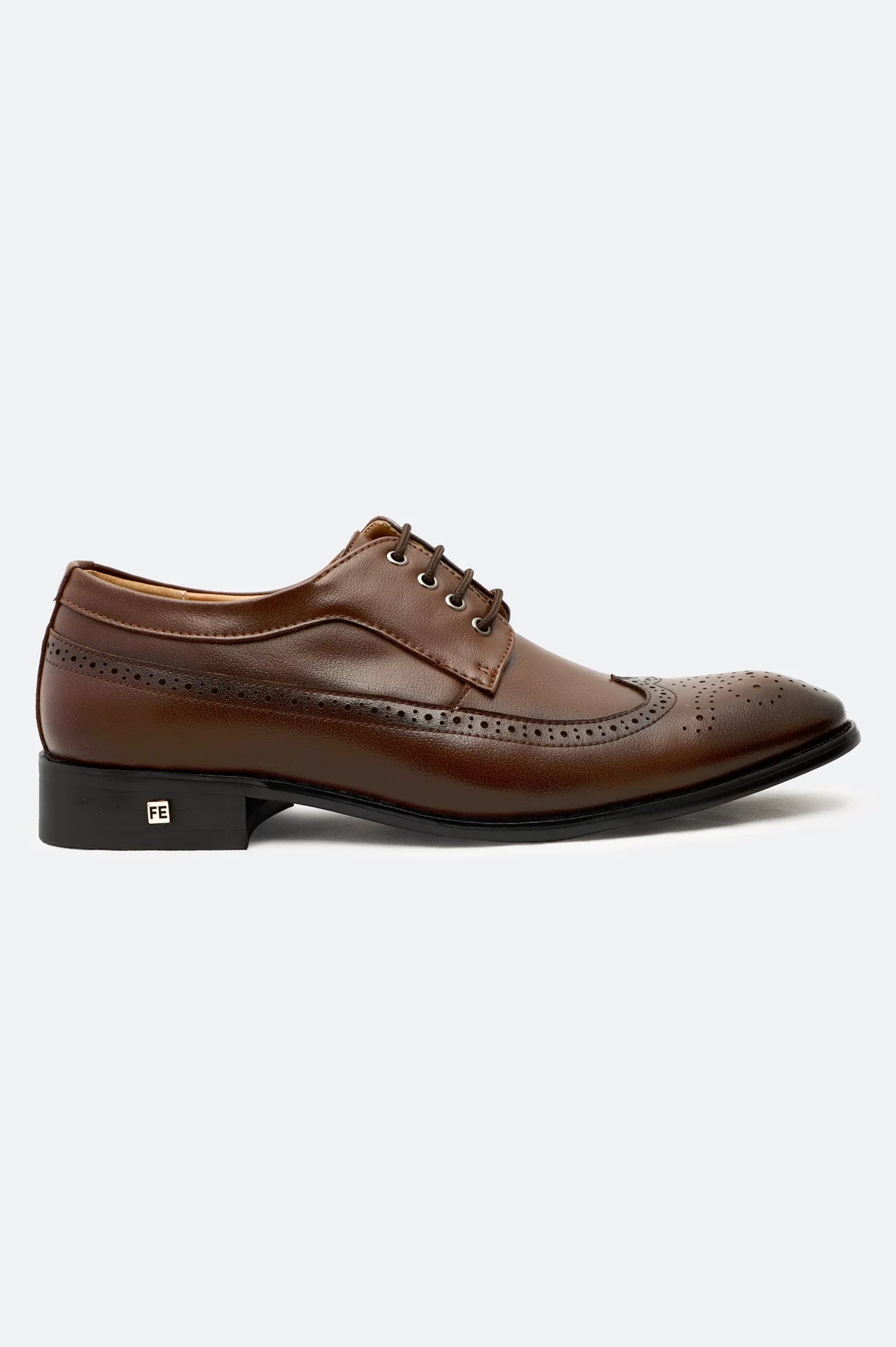 Brown Formal Shoes From French Emporio By Diners