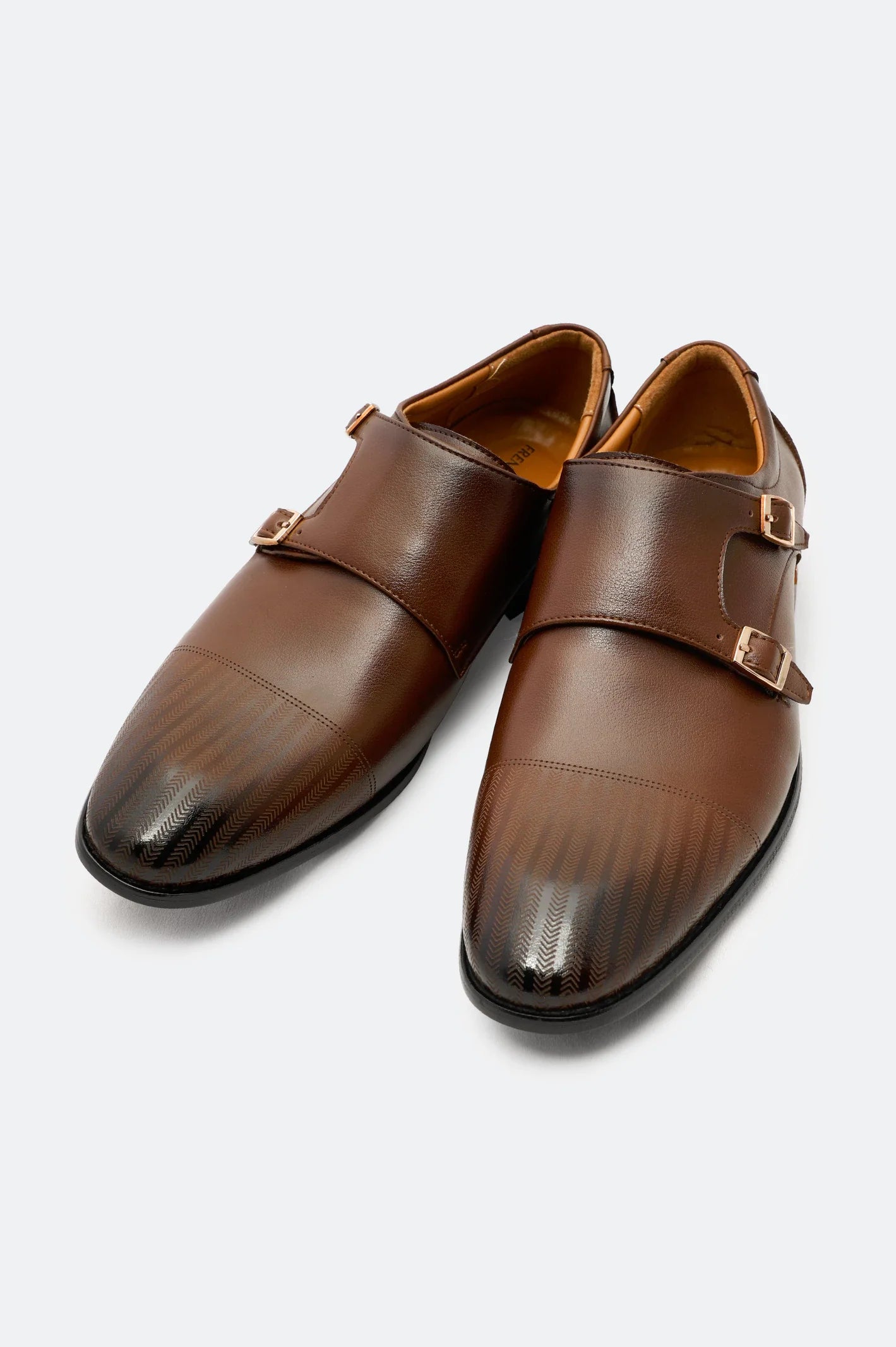 Brown Formal Shoes From French Emporio By Diners