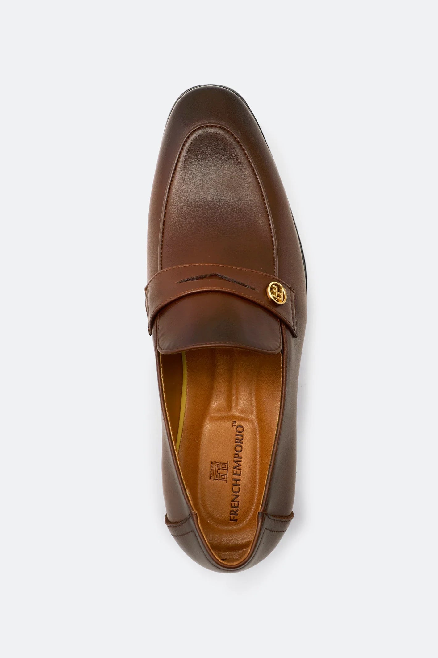 Brown Formal Shoes From French Emporio By Diners