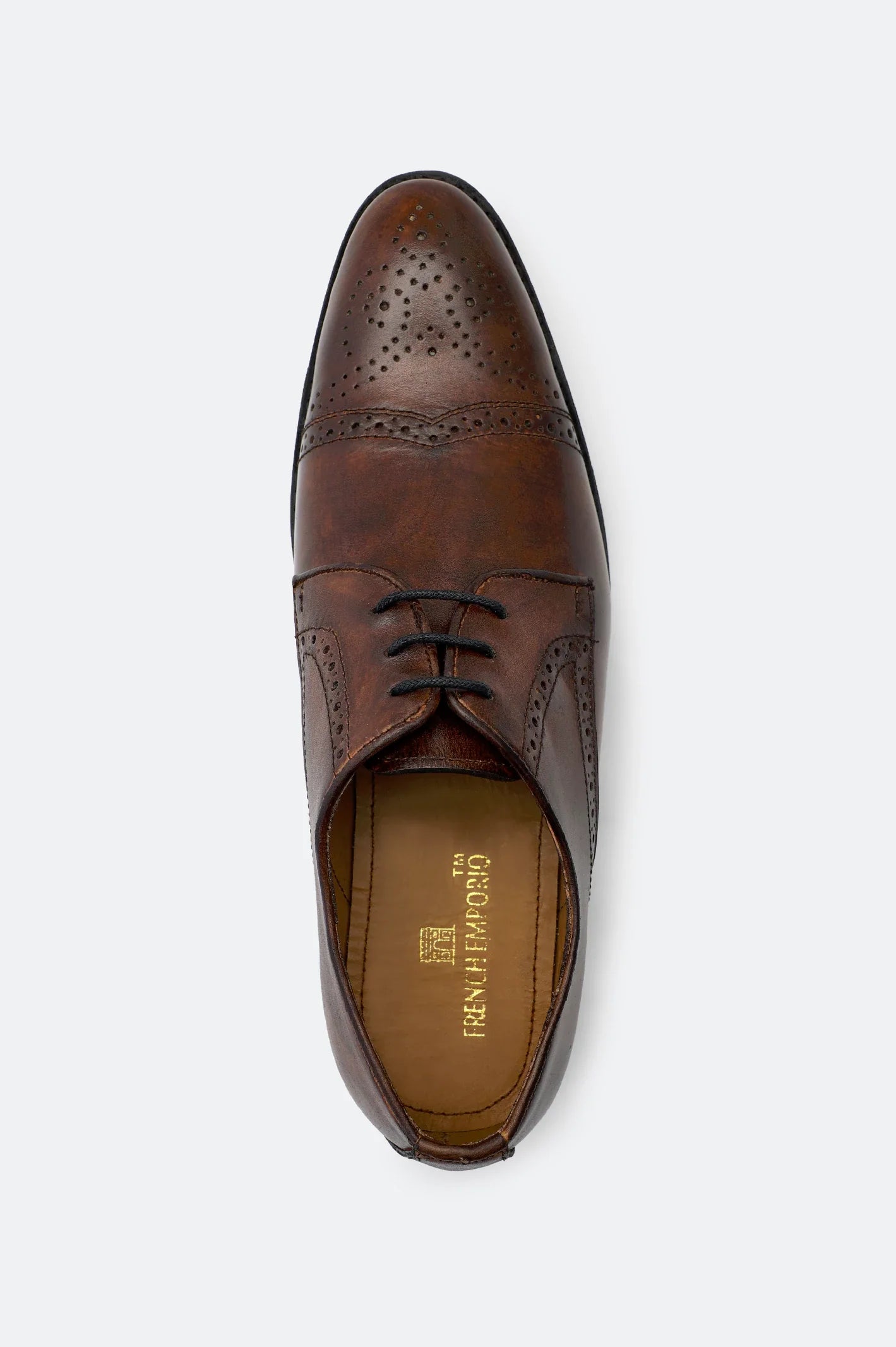 Brown Formal Shoes From French Emporio By Diners