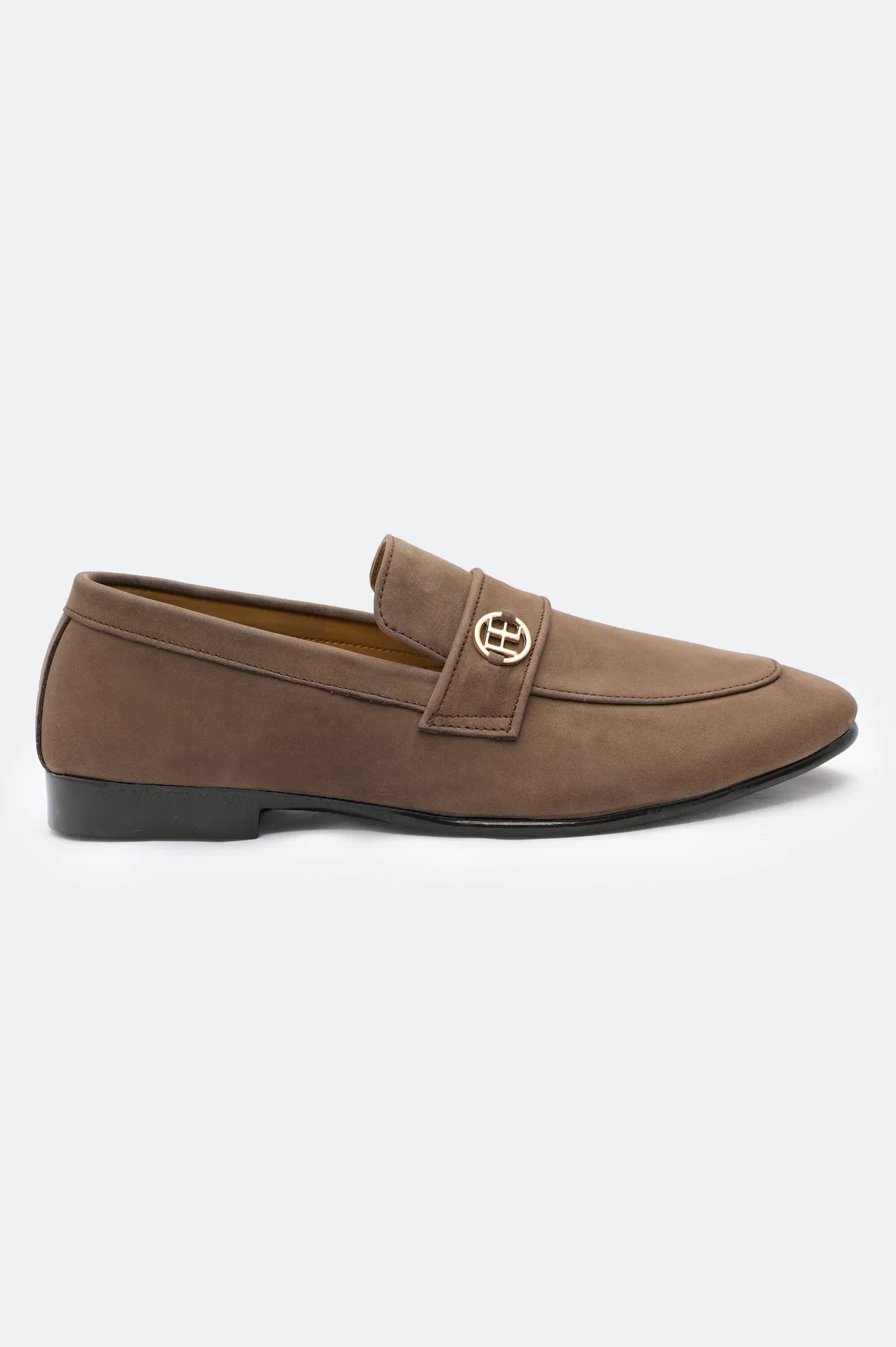 Beige Moccasins Formal Shoes From French Emporio By Diners