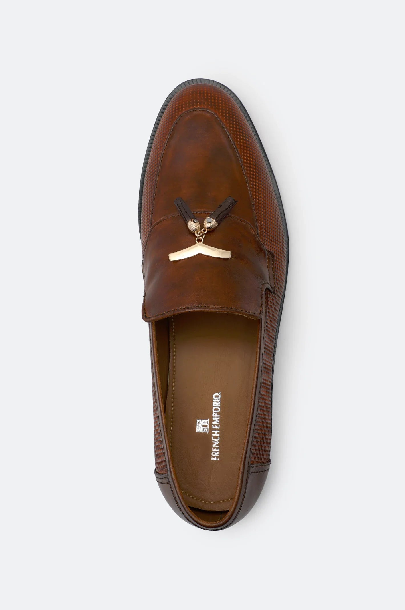 Brown Formal Shoes From French Emporio By Diners