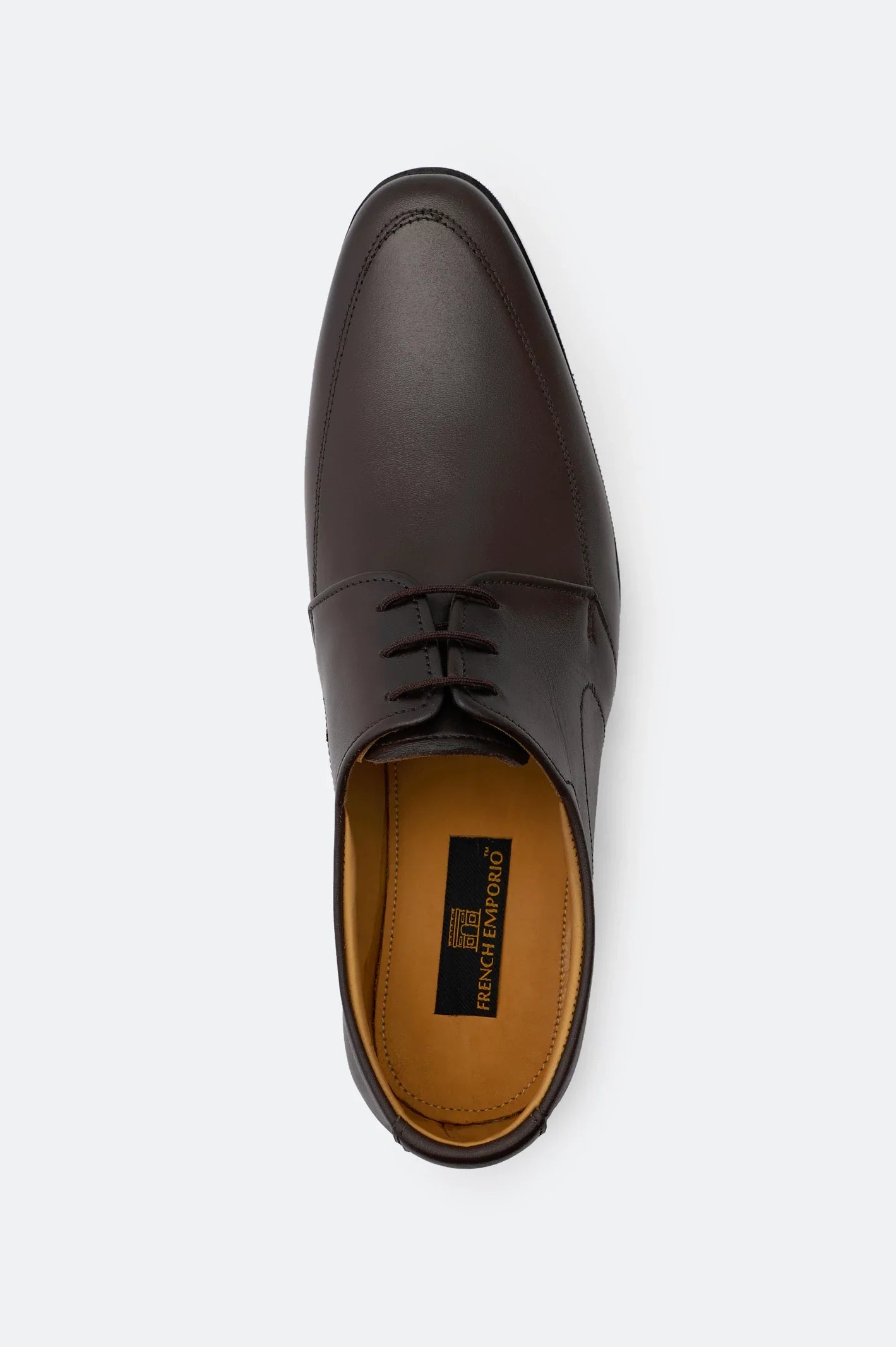 Brown Formal Shoes From French Emporio By Diners